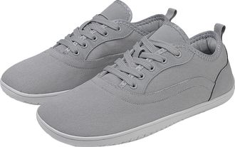 Generic Summer and Autumn Casual Men Flat Lightweight Mesh Breathable Solid Color Mens Casual Sneaker Boots (Grey, 4.5)