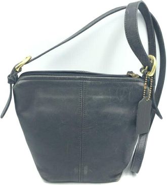 Coach Leather Shoulder Bag (Pre-Owned)