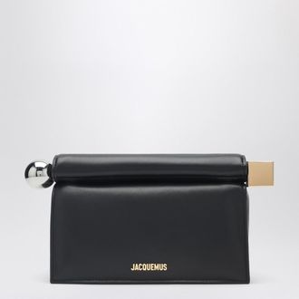 Jacquemus Rond Carr&eacute; Black Pouch