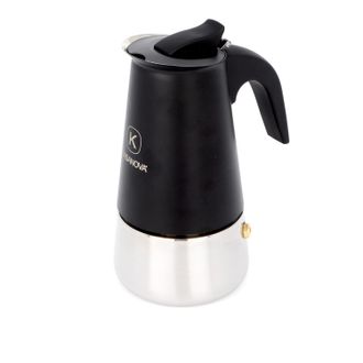 KASANOVA Caffettiera induzione 4 tazze nero