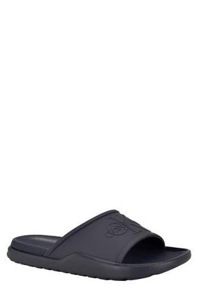 Calvin Klein Meloy Slide Sandal in Dark Blue at Nordstrom Rack, Size 10