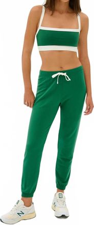 SPLITS59 Sonja Fleece Sweatpant In Green