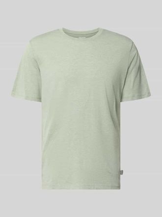 Jack & Jones Regular Fit T-Shirt aus Baumwoll-Mix Modell Organic in Mint Melange, Gr&ouml;&szlig;e XXL