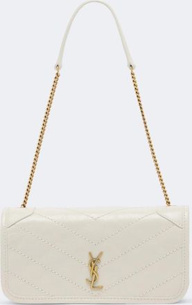 Saint Laurent Niki leather wallet on chain