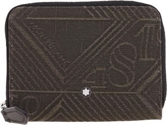 Montblanc Khaki 4810 Jacquard Mini Zip Wallet
