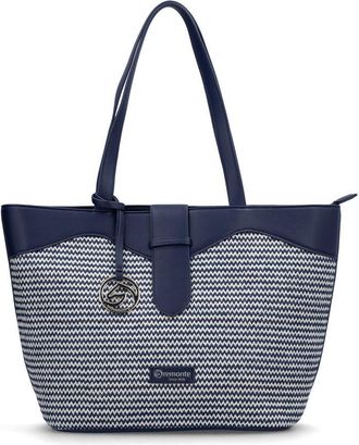 Remonte Q0759-14 Womens Bag Blue Leather - One Size