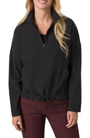 Prana Railay Half Zip Pullover in Black at Nordstrom, Size X-Small