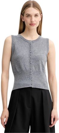 Fracomina Donna, Maglie, Grigio, S, new