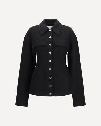 Sportmax Cappotto corto Arena in lana vergine Woman 42
