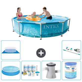 Intex Piscina Con Estructura Redonda - 305x76 Cm - 7-piezas S31340
