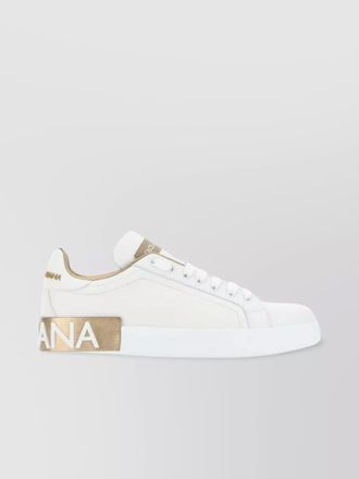 Dolce & Gabbana leather portofino sneakers