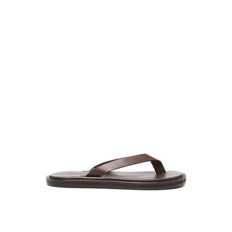 STUDIO NICHOLSON Flip Flops, male, Brown, Size: 8 US Curren Sandal
