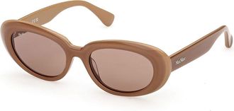 Max Mara MM0196 46E Womens Sunglasses Size 53