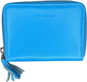 Coccinelle Portafoglio Metallic Soft - - Accessories - Donna - Blu - ONE SIZE