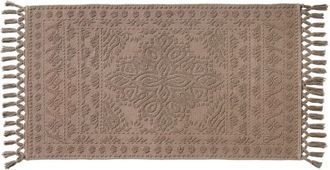 French Connection Nellore Fringe Bath Rug in Light Brown at Nordstrom Rack, Size 26X49