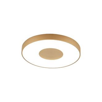 Mantra Plafon Led Acabado En Dorado Mantra Modelo Coin