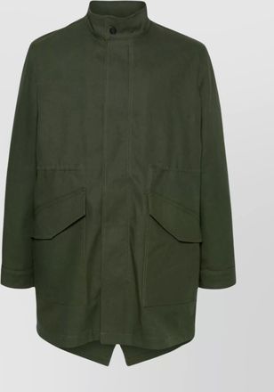Maison Kitsuné collar jacket with rear vent
