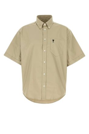 Ami Ami Khaki Green Oxford Shirt