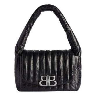 Balenciaga Monaco Padded Quilted Leather Shoulder Bag