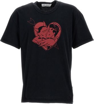 Our Legacy Short-Sleeve T-Shirt With A Print