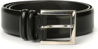 Orciani unisex, Accessoires, Zwart, Maat: 90 CM Leer