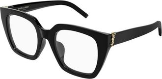 Saint Laurent Dames, Accessoires, Zwart, Maat: 51 MM Zijde