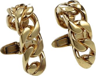 Bottega Veneta Hombres Gemelos Y Pasadores De Corbata Plata Oro