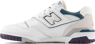 New Balance 550 White Purple Green BB550WCB