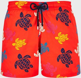 Vilebrequin Men & apos;s Ronde des Tortues Multicolor Swim Trunks
