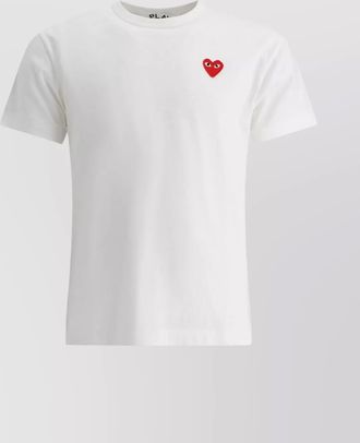 Comme Des Gar&ccedil;ons cotton logo print t-shirt
