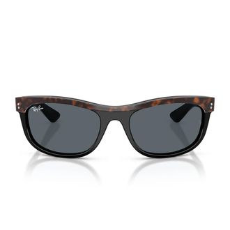 Ray-Ban Sunglasses Rb2489 1441 R5 Balorama Brown On Black/Blue Unisex