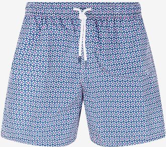 Fedeli Badeshorts mit Print Madeira
