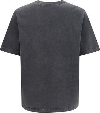 Maison Kitsun&eacute; Embroidered Fox Head T-Shirt - Black