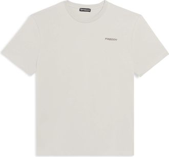 Freddy T-shirt basic in cotone con logo lato cuore