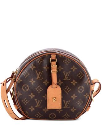 Louis Vuitton Boite Chapeau Souple Bag Monogram Canvas MM shoulder bag - Marrone