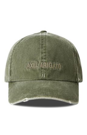 Axel Arigato AA Logo Cap in Green at Nordstrom