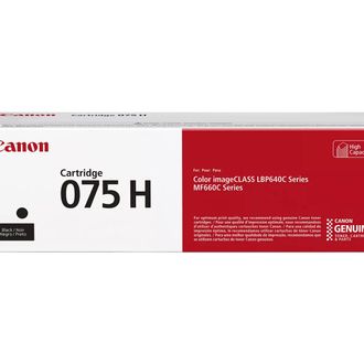 OEM Cartucho De T&oacute;ner Canon Crg 075h Bk (6369c002), Negro