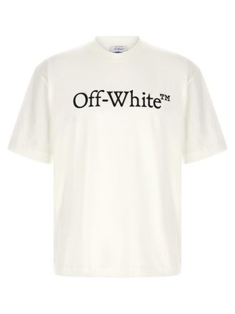 Off-white White Big Bookish Skate T-shirt