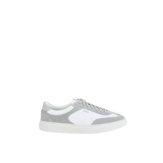 HUGO BOSS Schoenen, Heren, Grijs, 43 EU, Leer, Kieran Sneaker