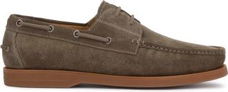 Kazar Su&egrave;de Bootsschoenen - Heren - Bootschoenen - Bruin - 40 EU - Su&egrave;de - Schoenen