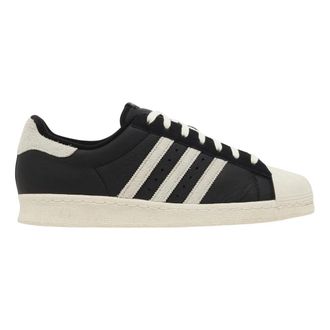adidas Superstar 82 Sneakers - Heren - Skateschoenen - Zwart - 45 1/3 EU - Leer - Fitness