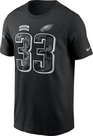 Nike Cooper DeJean Philadelphia Eagles Salute to Service Nike Mens NFL T-Shirt in Black | N19900AF3R-4MS