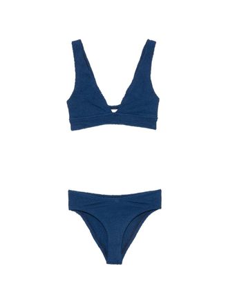 Hunza G Angel Bikini Metallic Crinkle