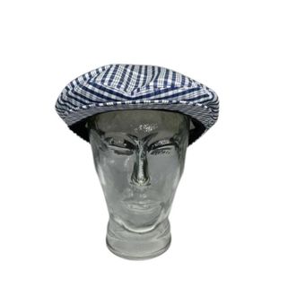 Dior Pre-owned Vintage Katoenen Hoed - Dames - Vintage Accessoires - Blauw - ONE Size - Katoen - Vintage