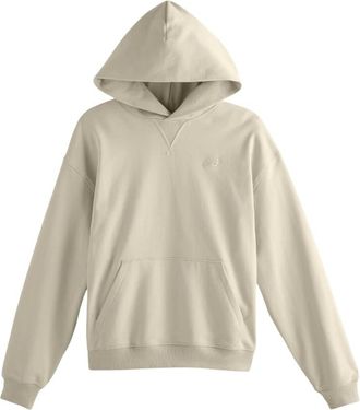 New Balance Sudadera con Capucha de Felpa Francesa Athletics - Sport - Mujer - Beige - XS