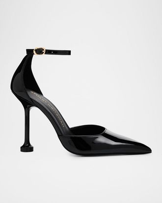 Stuart Weitzman 100mm Stuartini Patent Leather Pumps