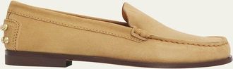 Tod's Metal Dots Suede Loafers