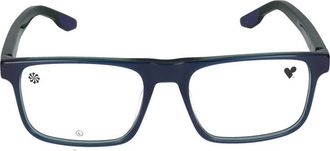 Nike Stijlvolle Navy Tri-Laminate Bril - Heren - Brillen - Blauw - 54 MM - Accessoires