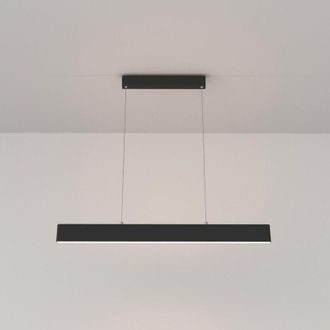 Maytoni Lampadario a Sospensione Moderno Step Metallo Nero Luce Led Integrato 23W Calda