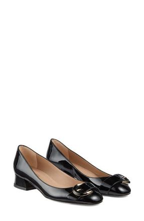L.k. Bennett Cici Buckle Pump in Black at Nordstrom, Size 38